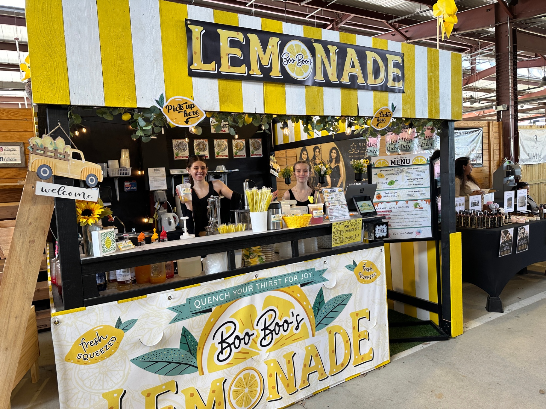 Frisco Fresh Market booth