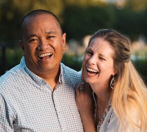 Don and Amy - Chief Squeezologists at Boo Boo's Lemonade