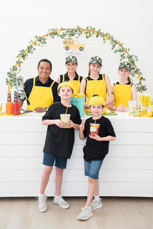 The Boo Boo's Lemonade family