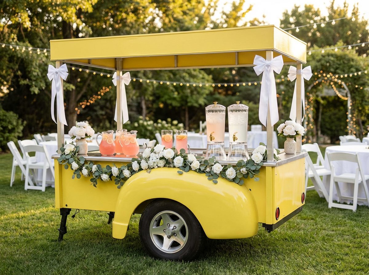 Lemonade Bar or Mocktail Bar for Your DFW Wedding?